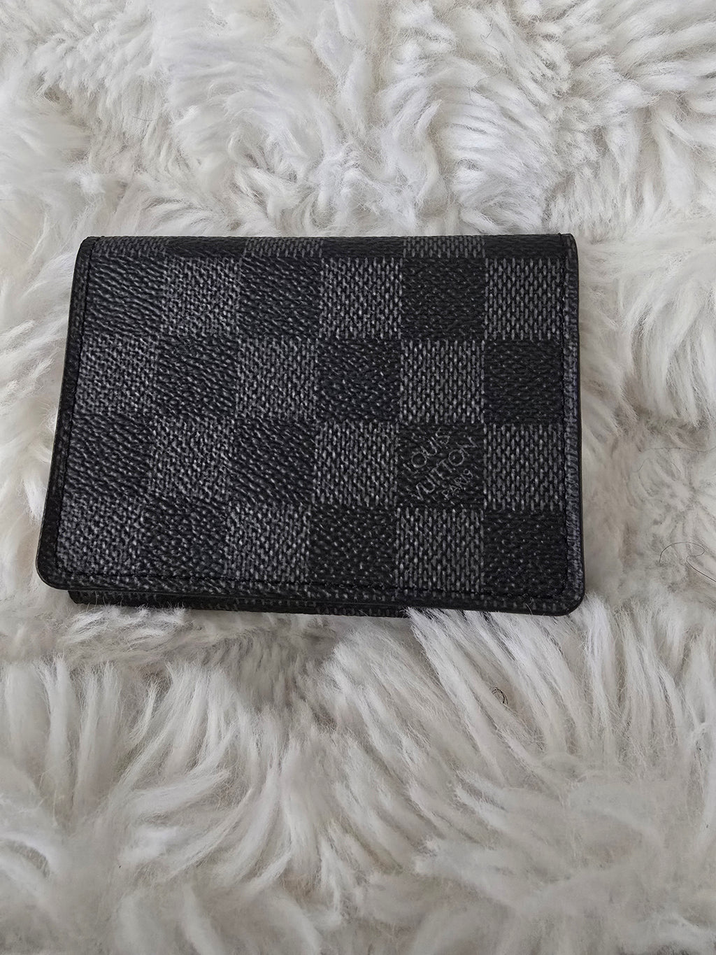 Louis Vuitton Damier Graphite Envelope pocket organizer card holder with COA