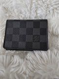 Louis Vuitton Damier Graphite Envelope pocket organizer card holder with COA