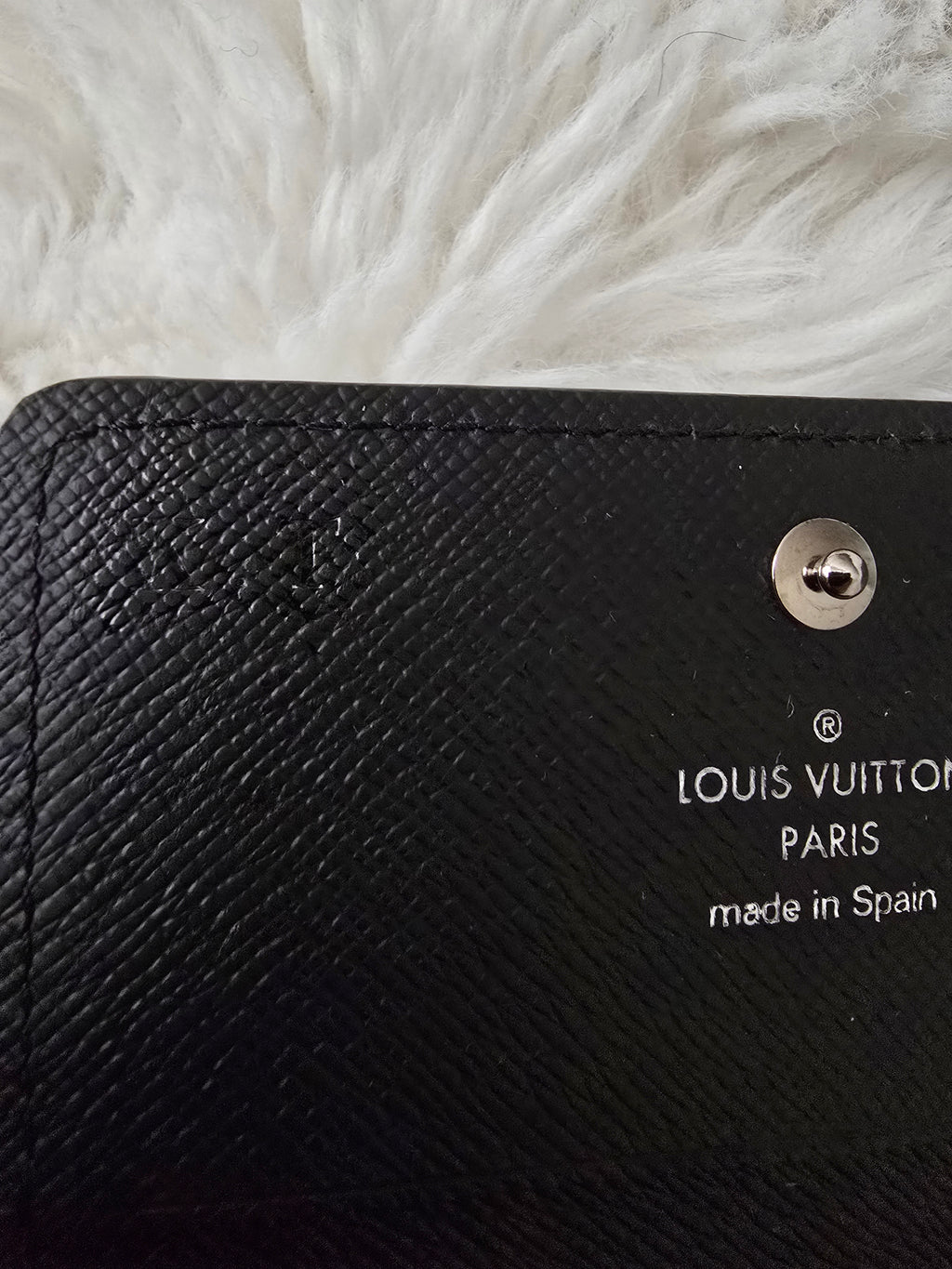 Louis Vuitton Damier Graphite Envelope pocket organizer card holder with COA