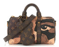 Louis Vuitton x Kid Super 2023 brown portrait keepall 25 bandouliere