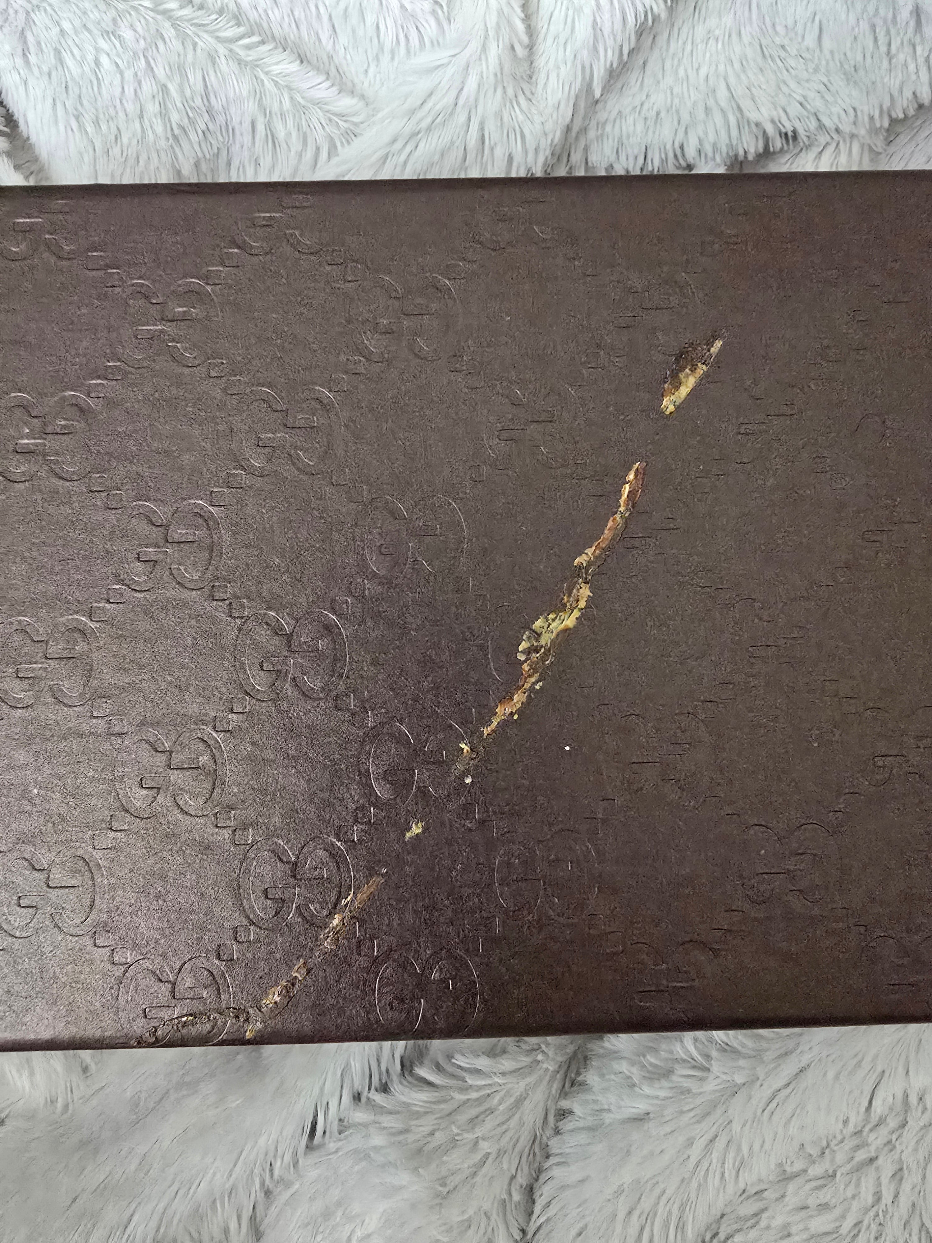 Gucci Chocolate Brown Leather Long Wallet
