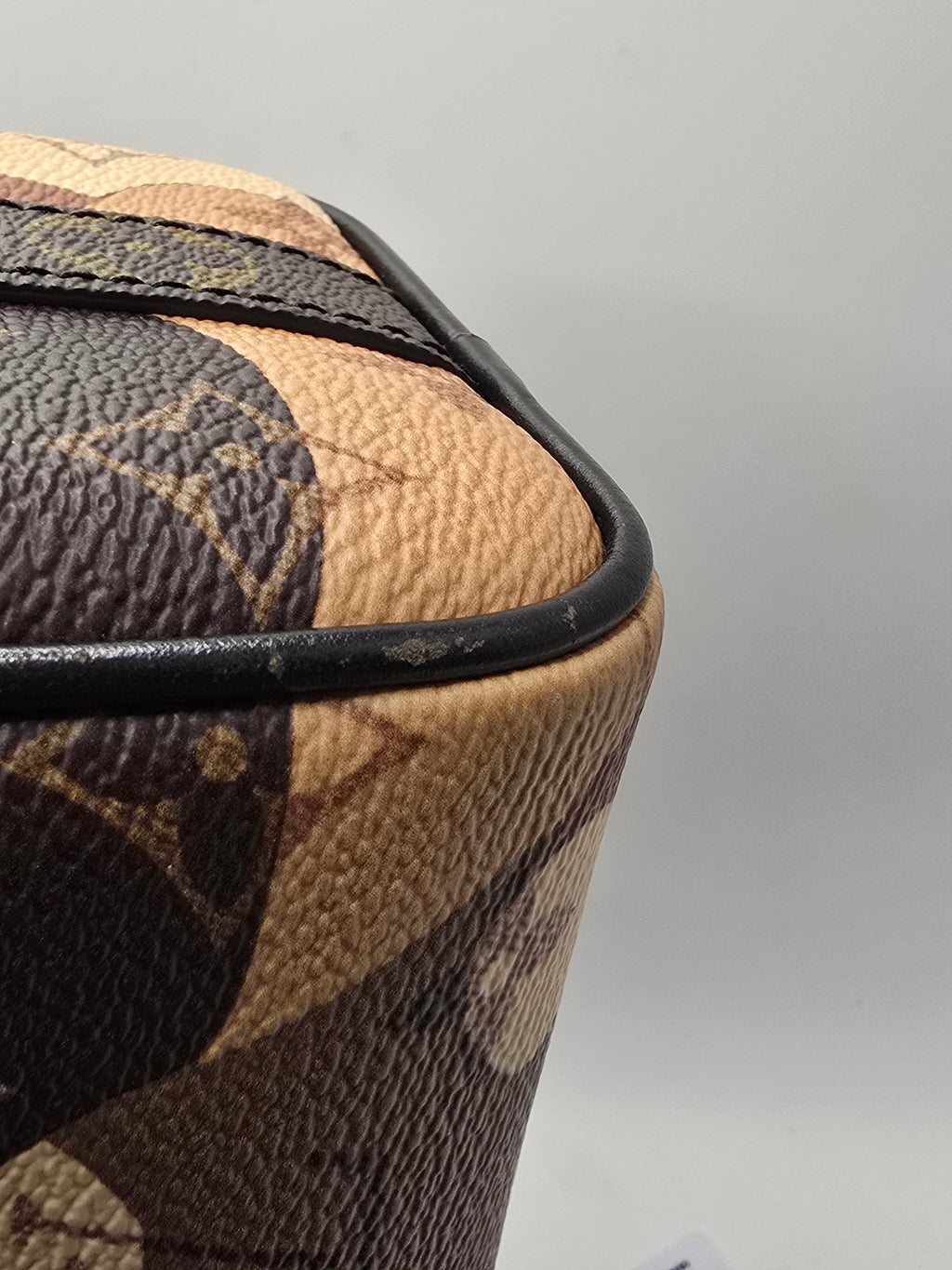 Louis Vuitton x Kid Super 2023 brown portrait keepall 25 bandouliere