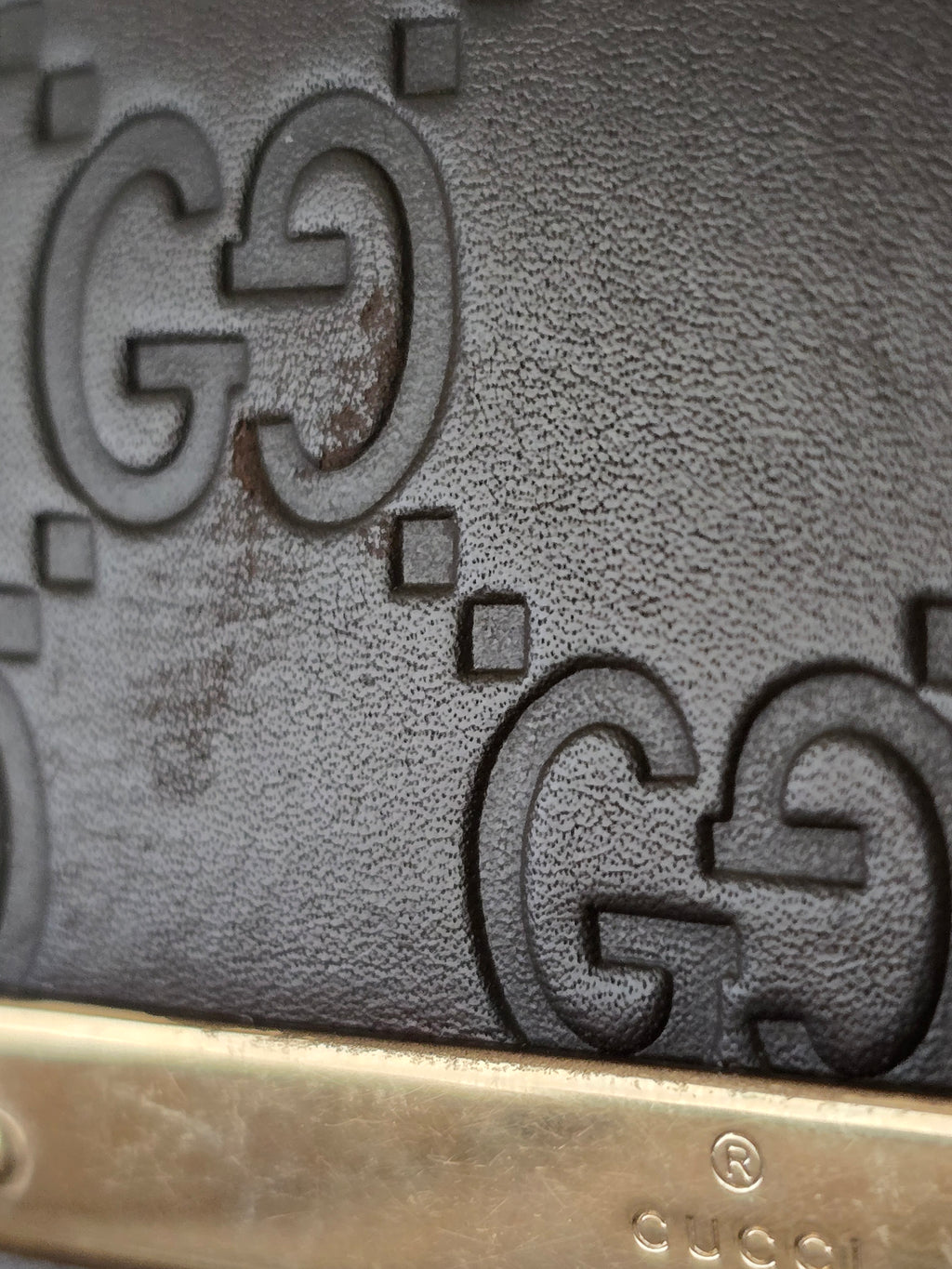 Gucci Chocolate Brown Leather Long Wallet