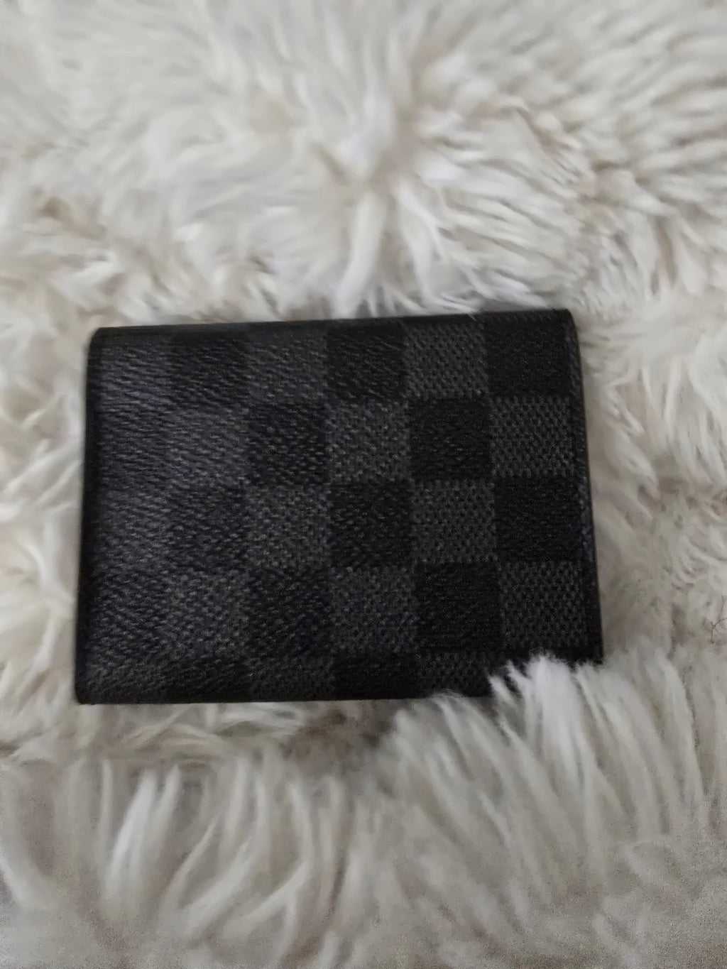 Louis Vuitton Damier Graphite Envelope pocket organizer card holder with COA